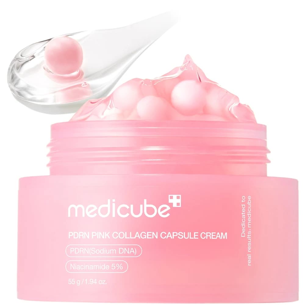 medicube Capsule Cream with Salmon DNA PDRN Pink Collagen