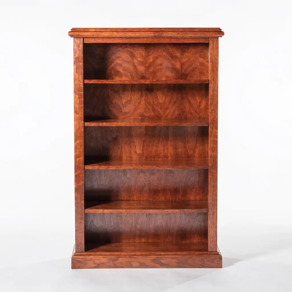 Sauder 5-Shelf Bookcase, Select Cherry Finish