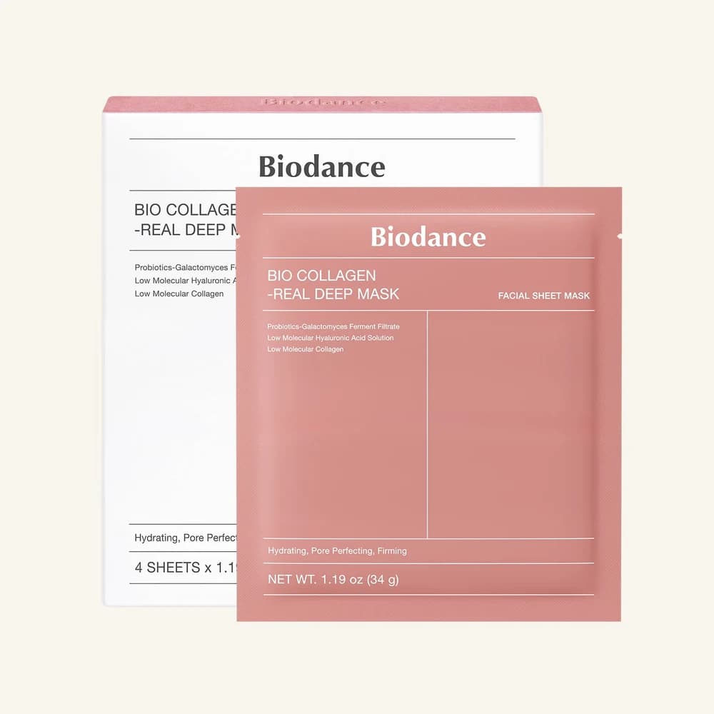 BIODANCE Bio-Collagen Real Deep Mask, Overnight Hydrogel (4 ea)