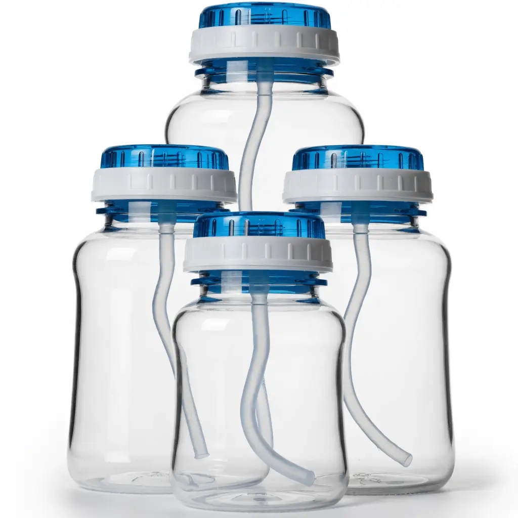 Dr. Brown's Natural Flow Anti-Colic Options+ Wide-Neck Baby Bottles, 9 oz (4-Pack)